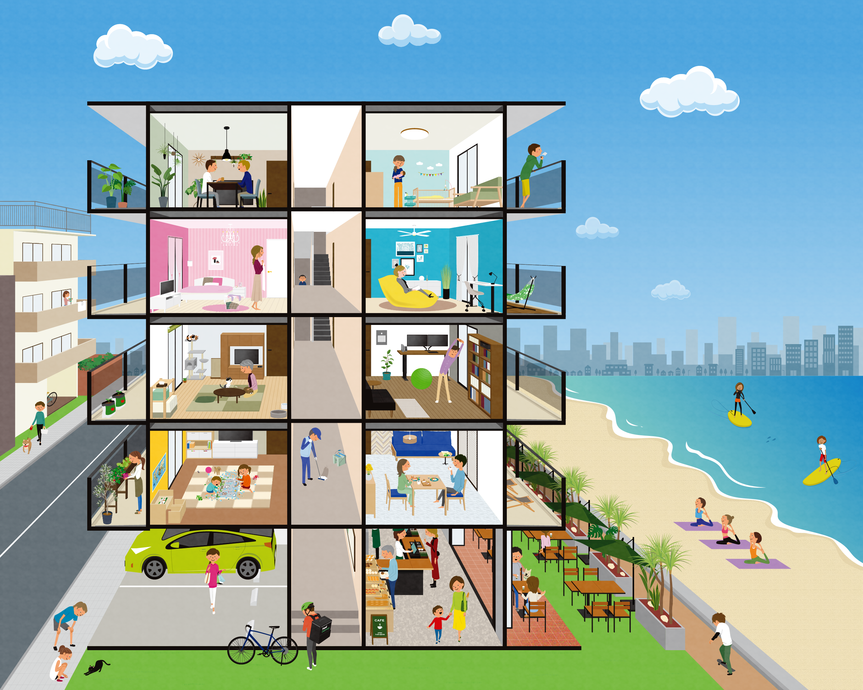 イラストレーターなかむらりか メイン画像